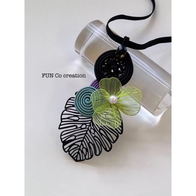 画像1: 【キット】Black leafペンダントII