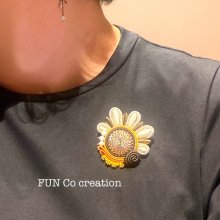 他の写真1: 【キット】Dahlia(ダリア）〜ブローチ〜