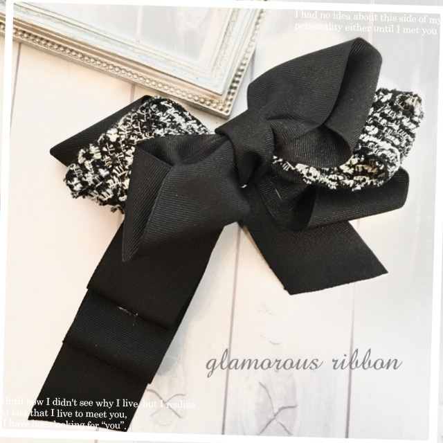 画像: petit original ribbon 　「glamorous ribbon」ディプロマ付